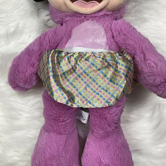 Disney Store 18" Minnie Mouse In Easter Bunny Suit Rabbit Plush Pink - Picture 6 of 12